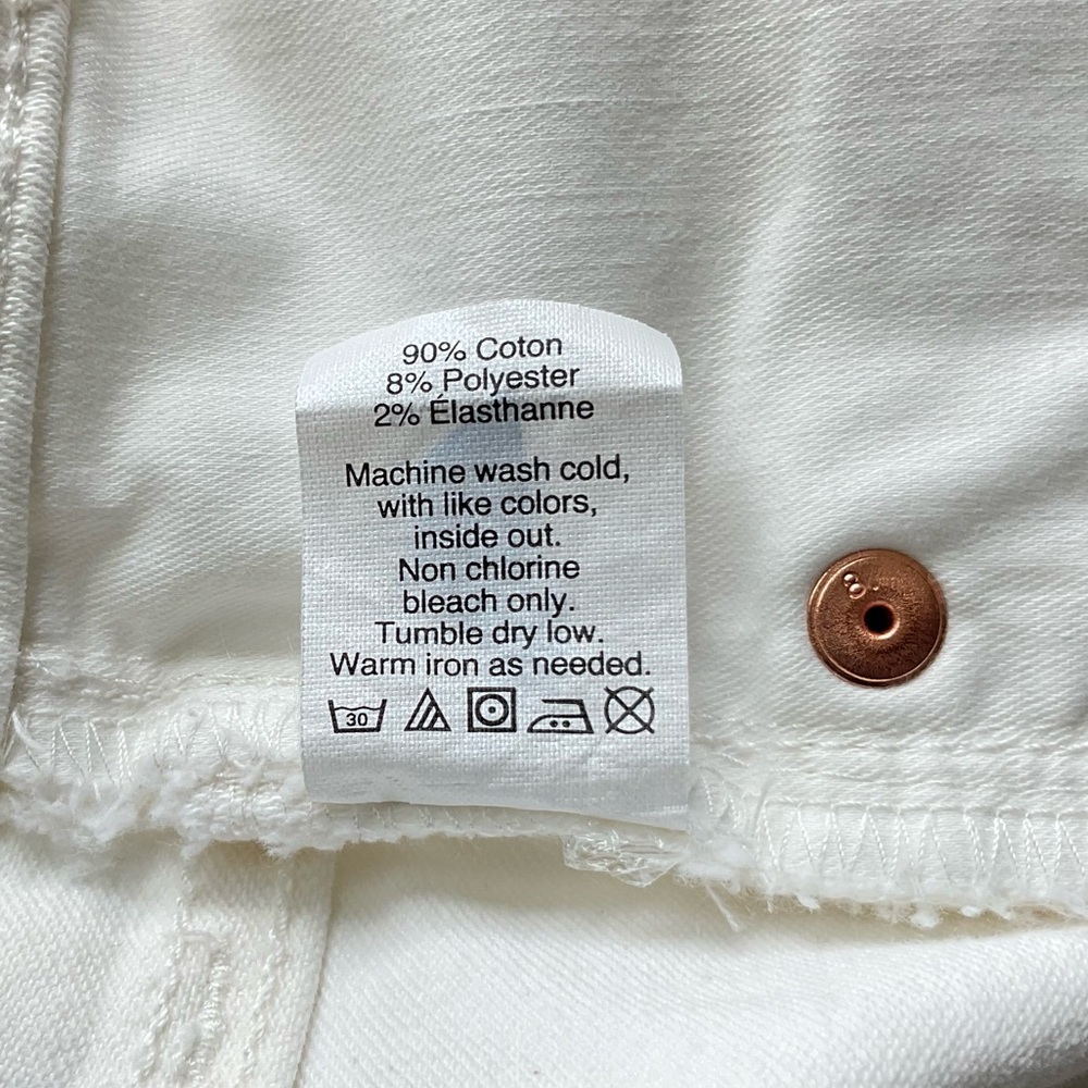 Host Pick! J. Crew Skinny Jeans, White, Size 29/28, NWOT - Picture 7 of 8